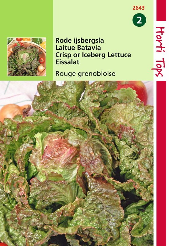Foto: 2 stuks hortitops kropsla rouge grenobloise