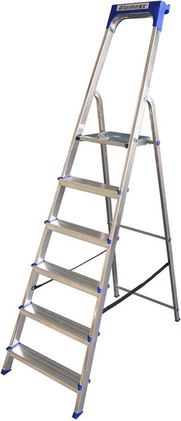 Alumexx Huishoudtrap - 6 treden