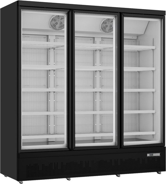 SARO Vrieskast met Glasdeuren - Model GTK 1480 PRO - 453-1125 - Horeca & Professioneel