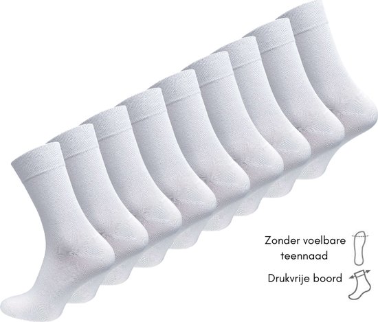 9 paar diabetes sokken - Drukvrije boord