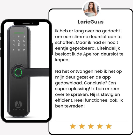 Video Smart Lock, 6-in-1 WiFi Smart-deurslot met Camera en Toetsenbord, Vingerafdruk, Code, IC-kaartinvoer, Sleutel, Gezichtsherkenning, App- bediening Keyless Entry-deurslot