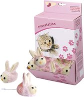 Ebi - Speelgoed Voor Dieren - Kat - Shaking Rabbit 7,6cm - 1st