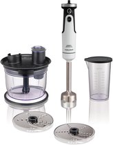 Morphy Richards Total Control Multi 402054EE – Staafmixer & Keukenmachine – 650W – 8 Snelheden – 1,25 Liter