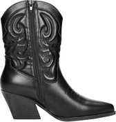 SUB55 Western boots Enkellaarsjes Hak - zwart - Maat 36