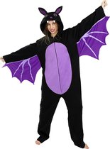 Funidelia | Vleermuis kostuum voor vrouwen en mannen - Dieren, Halloween - Kostuum voor Volwassenen Accessoire verkleedkleding en rekwisieten voor Halloween, carnaval & feesten - Maat M - L - Zwart