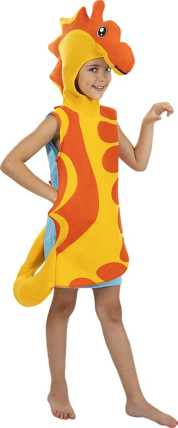 FUNIDELIA Zeepaard kostuum voor meisjes en jongens Dieren - jaar cm) - Oranje