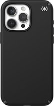 Speck hoesje geschikt voor Apple iPhone 15 Pro Max - Slank - MagSafe - Ultieme Bescherming - Luxe Soft-touch Afwerking - Valbescherming gecertificeerd tot 4 meter - Microban Antibacterieel - Presidio2 Pro lijn -Zwart