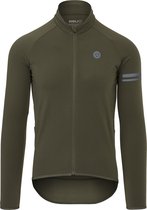 AGU Thermo Fietsshirt Lange Mouwen Essential Heren - Groen - L