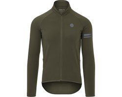 AGU Thermo Fietsshirt Lange Mouwen Essential Heren - Groen - L