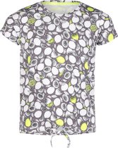 4PRESIDENT T-shirt meisjes - Lemon AOP - Maat 152 - Meiden shirt
