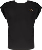 T-shirt fille NoBell avec rayures dans le dos Kuy Jet Black