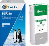 G&G Huismerk B3P24A inktcartridge Alternatief voor HP 727 grijs - Hoge capaciteit