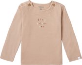 Noppies Tee-shirt unisexe Trussville à manches longues T-shirt unisexe - Taupe clair - Taille 50