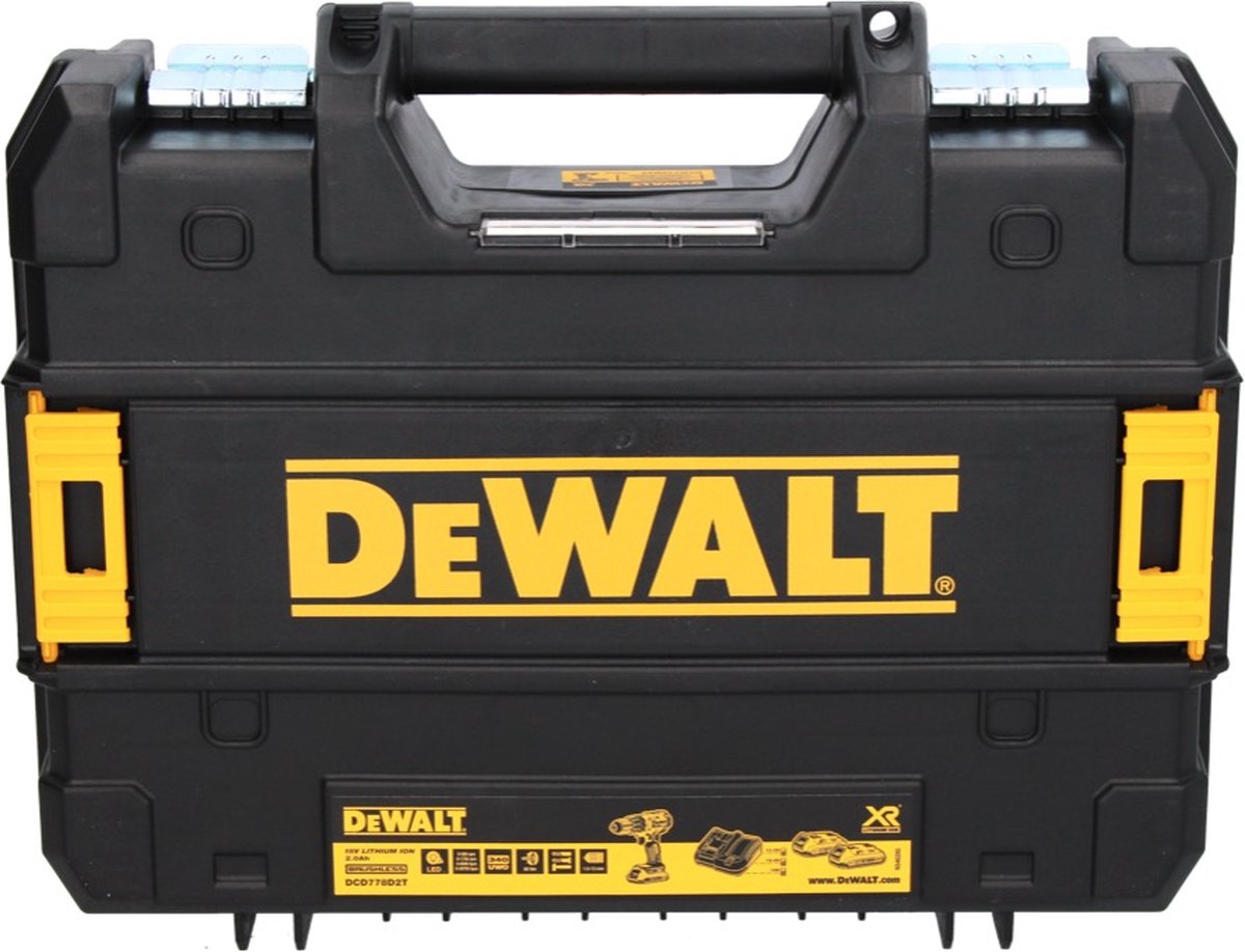 DeWalt DCD778D2T - 18V Accu Boormachine thumbnail 6