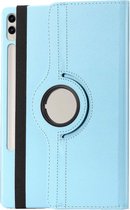 iMoshion Tablet Hoes Geschikt voor Samsung Galaxy Tab S9 Plus / Tab S9 FE Plus - iMoshion 360° Draaibare Bookcase - Turquoise /Turquoise