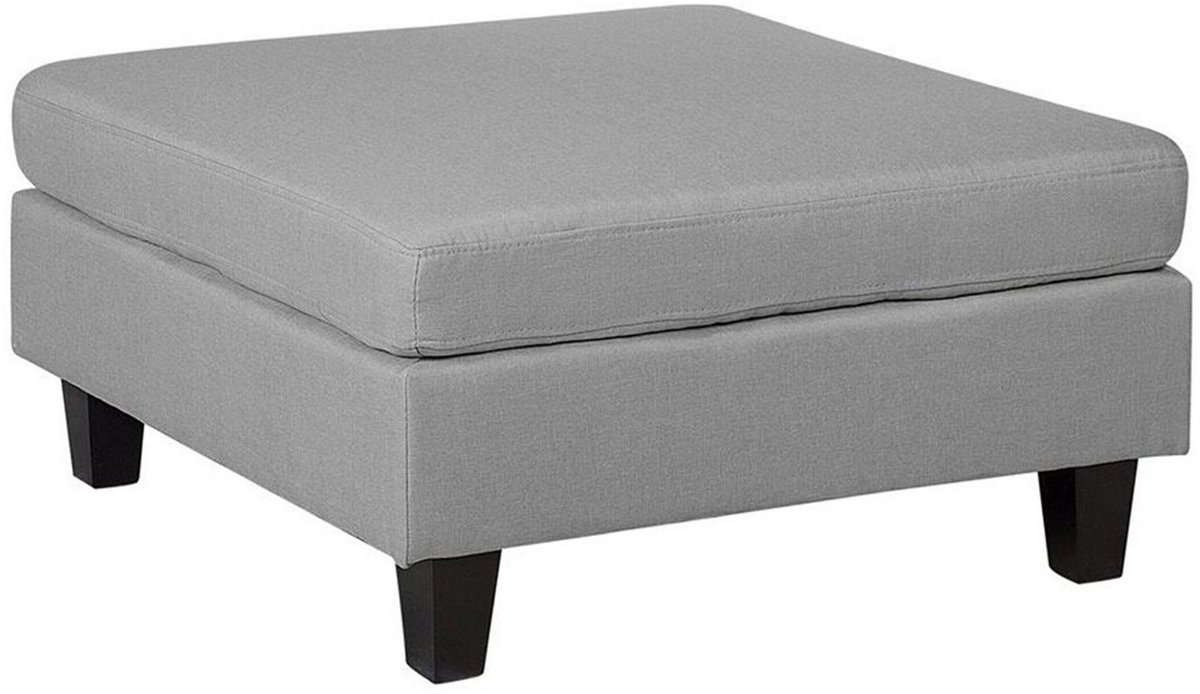 FEVIK - Hocker - Lichtgrijs - Polyester