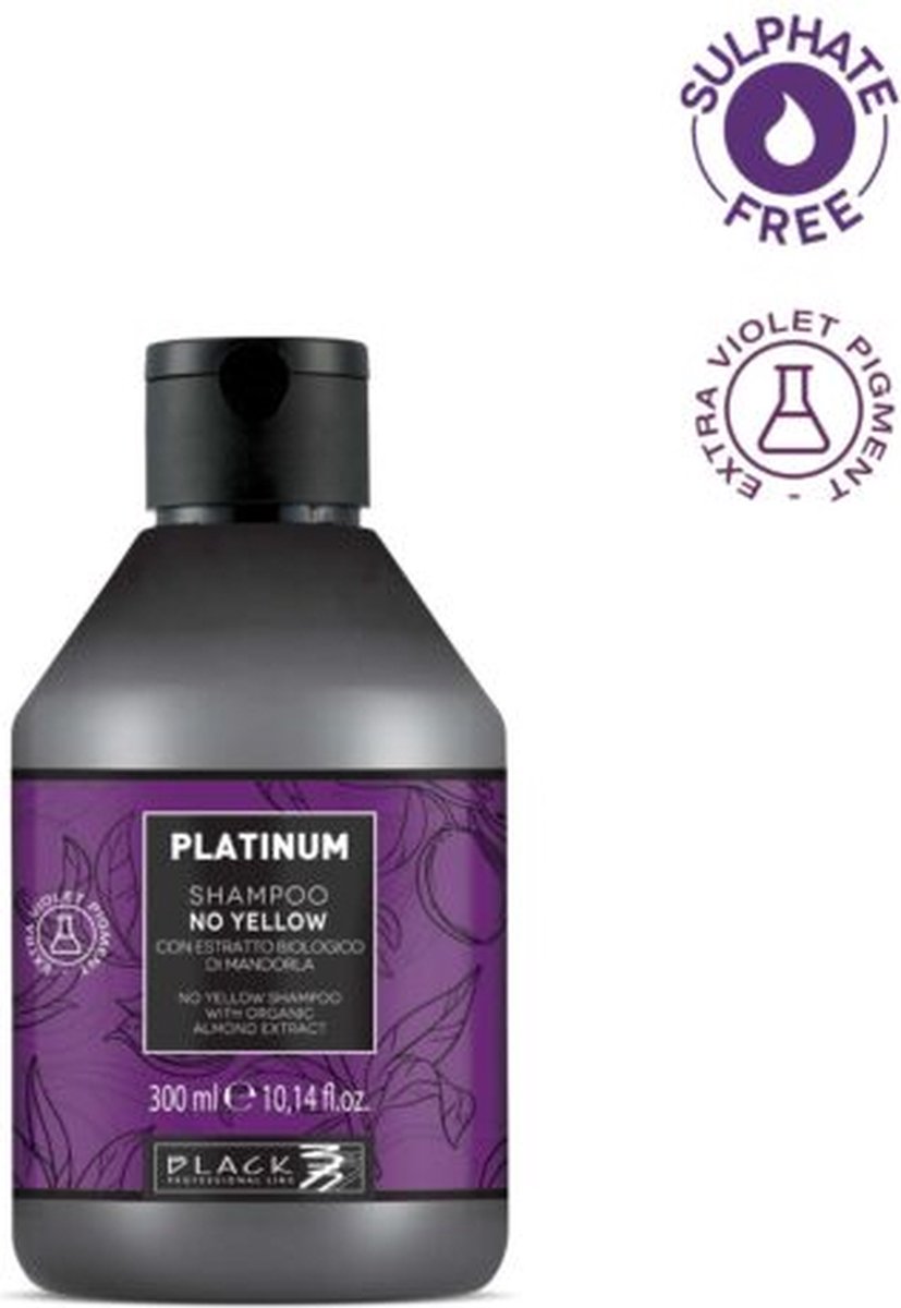 Black Professional - Absolute Blond – Anti-Yellow Shampoo | Platinum