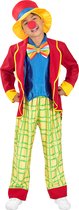 Funidelia | Clown Kostuum Voor voor jongens  Clowns, Circus, Originele en Leuke - Kostuum voor kinderen Accessoire verkleedkleding en rekwisieten voor Halloween, carnaval & feesten - Maat 122 - 134 cm - Rood