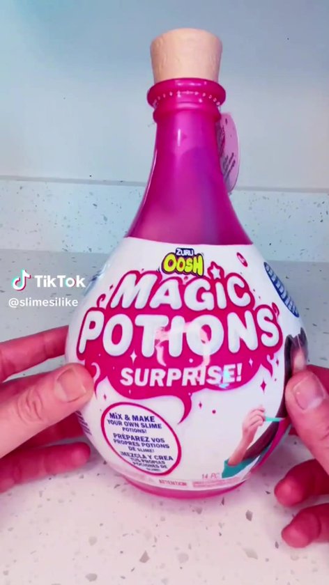 Oosh Magic Potions Surprise - Fabriquez votre eigen slime - Comprend une  baguette qui