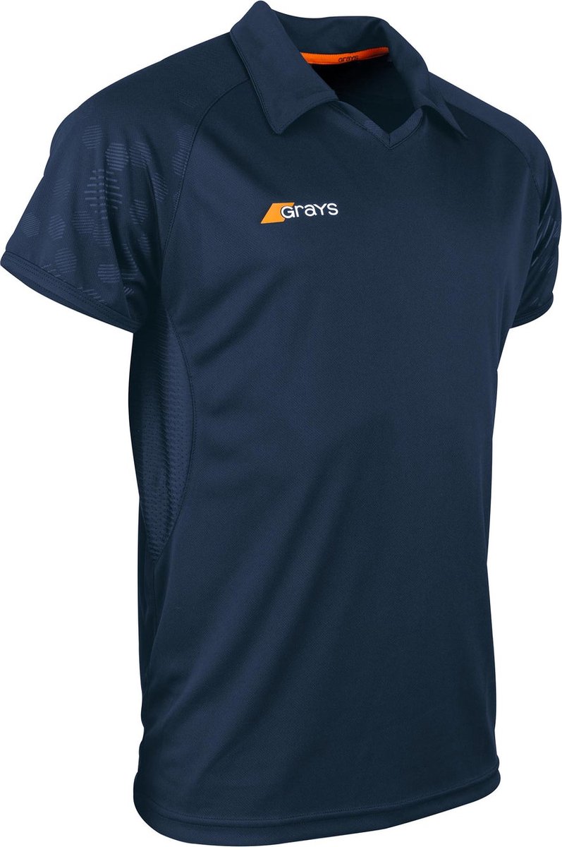 Grays hockeykleding Axis 750 Shirt Jnr Donkerblauw - maat 152