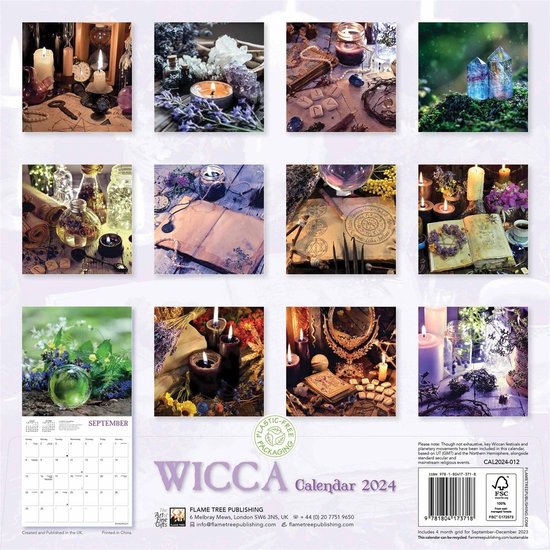 Wicca Kalender 2025 bol