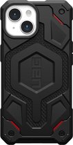 UAG - Monarch Pro iPhone 15 Mag Hoesje - kevlar zwart