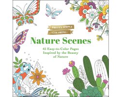 Pretty Simple Coloring- Pretty Simple Coloring: Nature Scenes