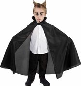 Cape Halloween Dracula - pour enfant - noire - L85 cm