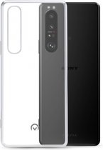 Mobilize Gelly Doorzichtig Telefoonhoesje geschikt voor Sony Xperia 1 III Hoesje Flexibel TPU Backcover - Transparant