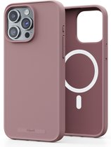 Njord Collections 100% GRS telefoonhoesje - Geschikt voor iPhone 15 Pro Max – Gerecyled Plastic - Duurzaam Telefoonhoesje - 2m valbescherming - Mag Compatibel – Roze