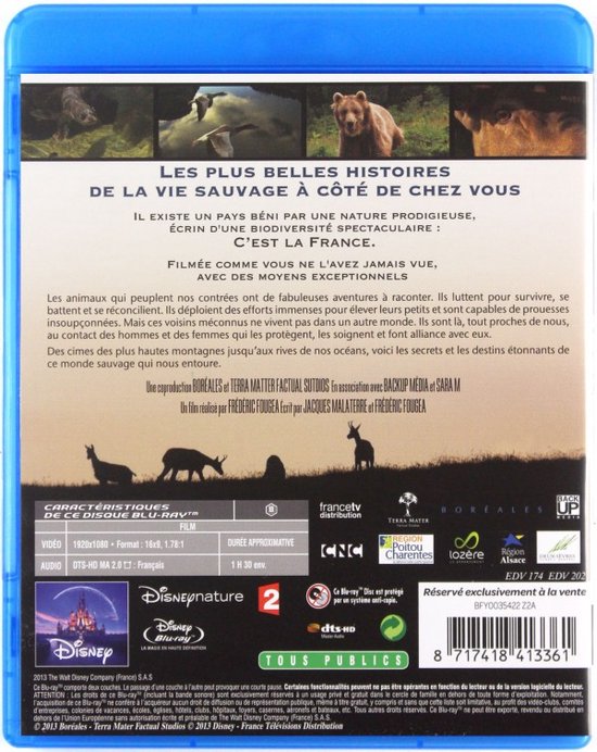 Le plus beau pays du monde Blu Ray Blu ray Arnaud Petit DVD