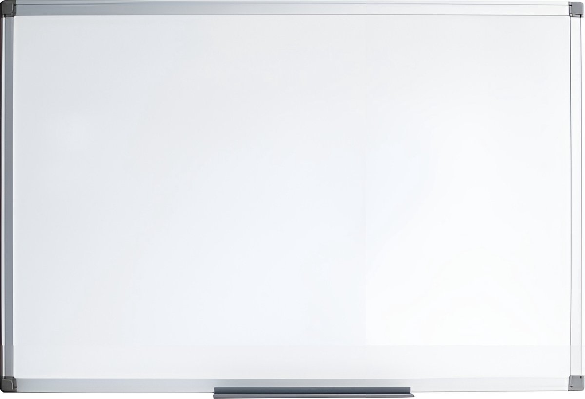 Whiteboard - 60x90cm - Gelakt Staal - Pennenplateau