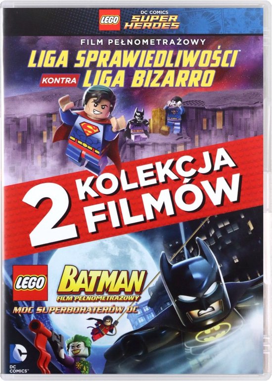 Foto: Lego justice eague vs bizarro league lego batman boxset 2dvd 