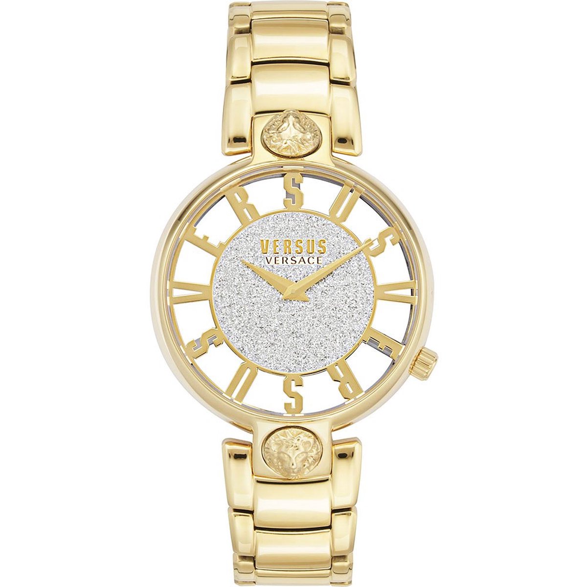 Versus Versace Kirstenhof - VSP491419 - Dames horloge - Staal - Goudkleurig - 36 MM