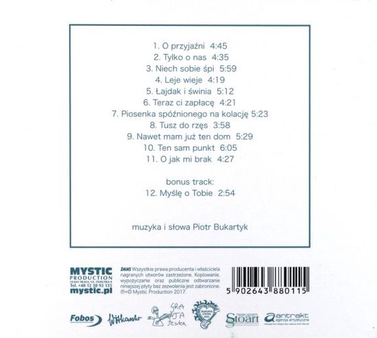 Piotr Bukartyk: O zgubnym wpływie wyższych uczuć (digipack) [CD]