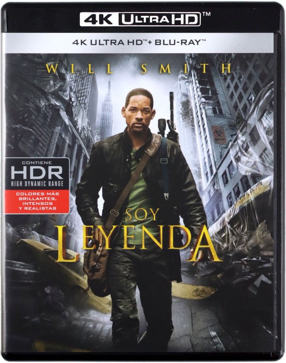I Am Legend [Blu-Ray 4K]+[Blu-Ray]-