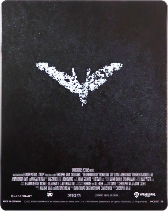 The Dark Knight Rises [Blu-Ray 4K]+[Blu-Ray]