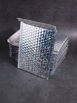 Zilver - Bubbel - Enveloppen - Hoge Kwaliteit & Luxe Envelop - Maat 18x13 - 5 Stuks - Zilver - Verzendverpakking - Bubbel Plastic Enveloppen