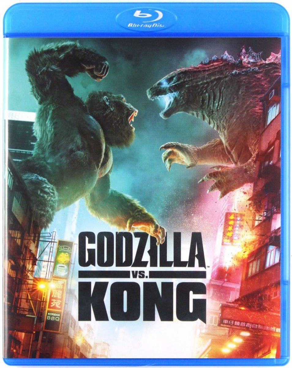 Warner Bros Godzilla vs Kong Blu-ray