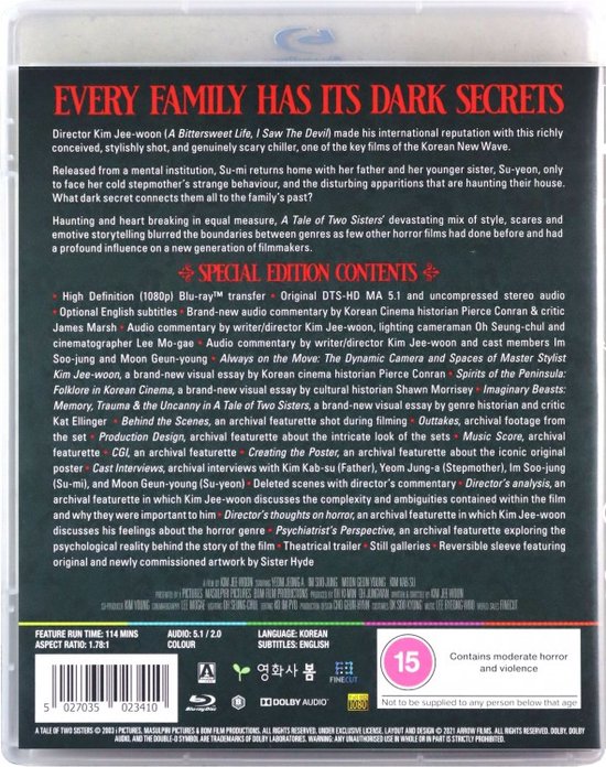 A Tale Of Two Sisters (Blu-ray), Yeom Jeong-A | Dvd's | bol