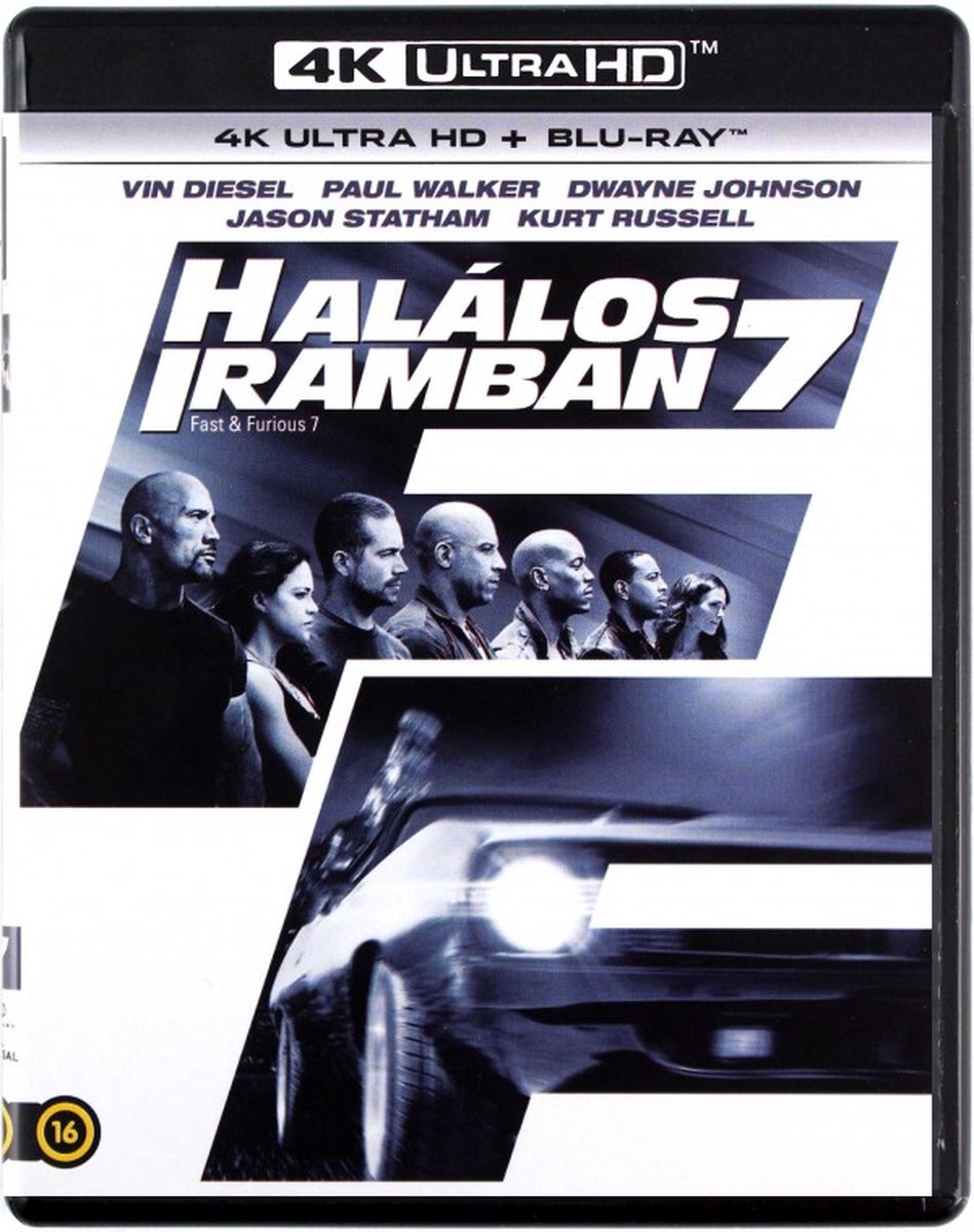 Fast & Furious 7 [Blu-Ray 4K]+[Blu-Ray]-