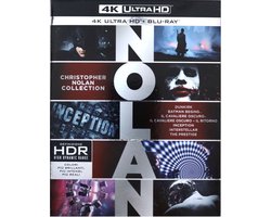 Christopher Nolan Collection: Batman - Początek / Dunkierka / Incepcja / Interstellar / Mroczny Rycerz / Mroczny Rycerz powstaje / Prestiż [BOX] [7xBlu-Ray 4K]+[14xBlu-Ray]