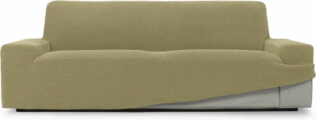 Bankhoes Pistache Niagara Sofaskins | Bankhoes 3 Zitsbanken 180 - 230 cm | Stretch Zetelhoes | Bank beschermer | Bankbeschermer voor Honden en Katten