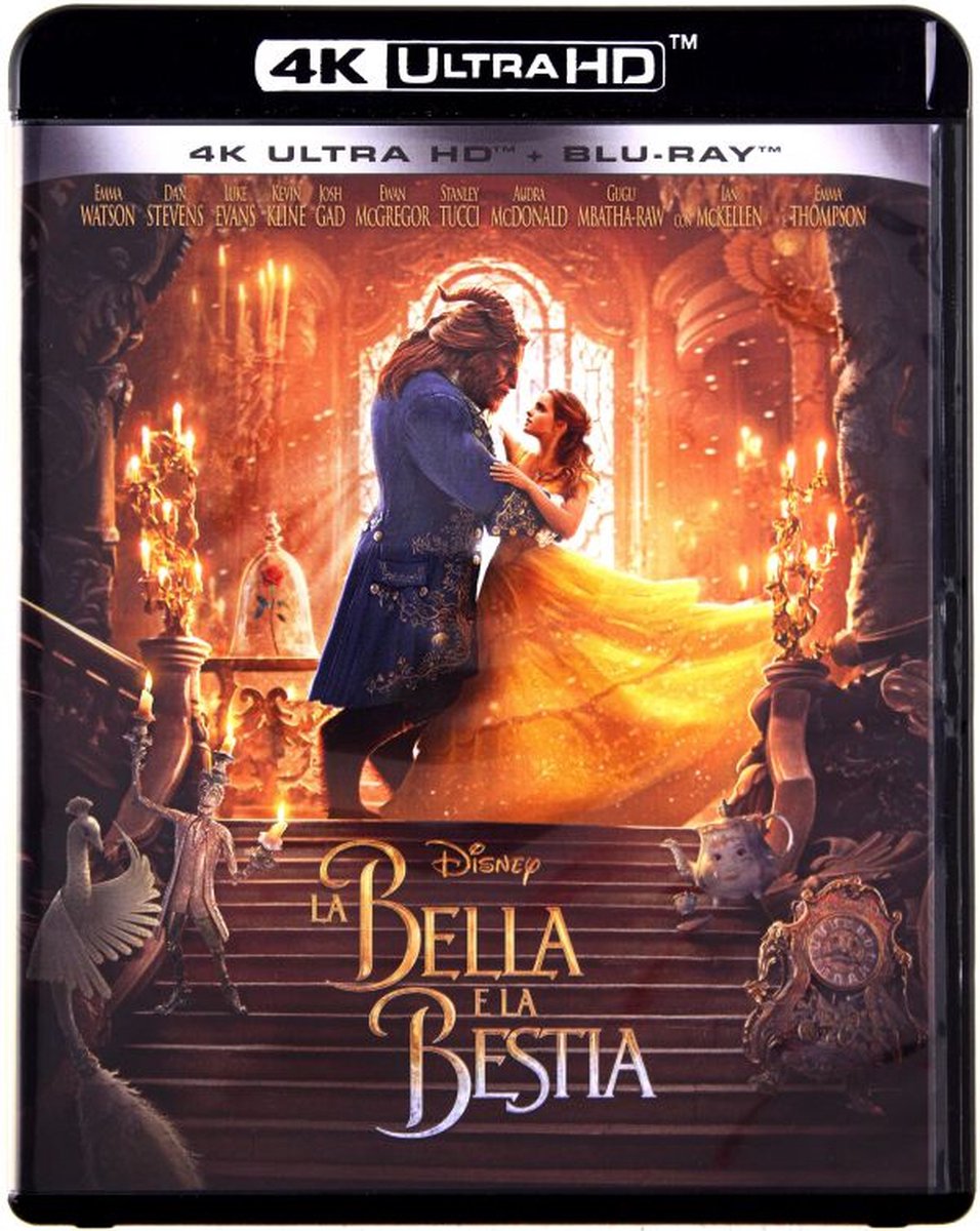 Beauty and the Beast [Blu-Ray 4K]+[2xBlu-Ray]-