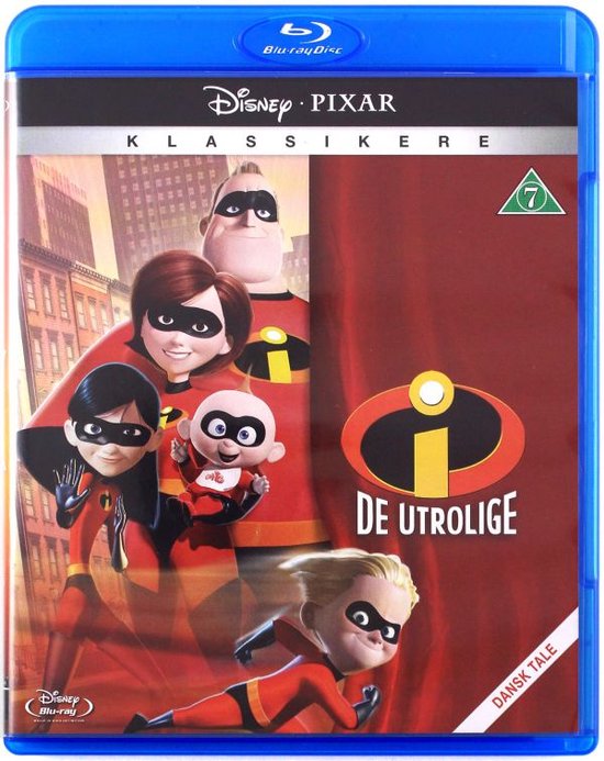 Disneys De Utrolige / The Incredibles (BluRay)