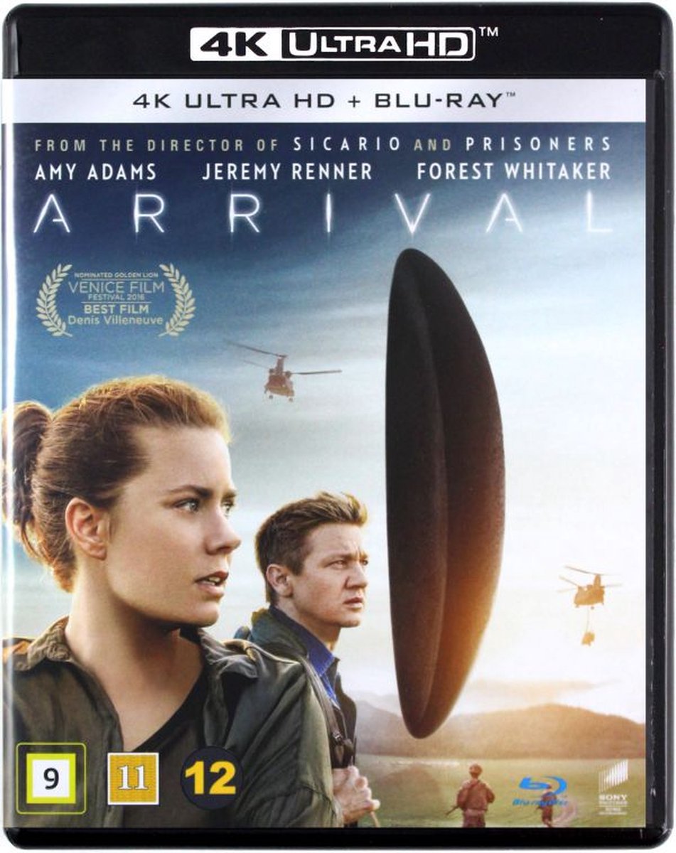 Arrival [Blu-Ray 4K]+[Blu-Ray]-