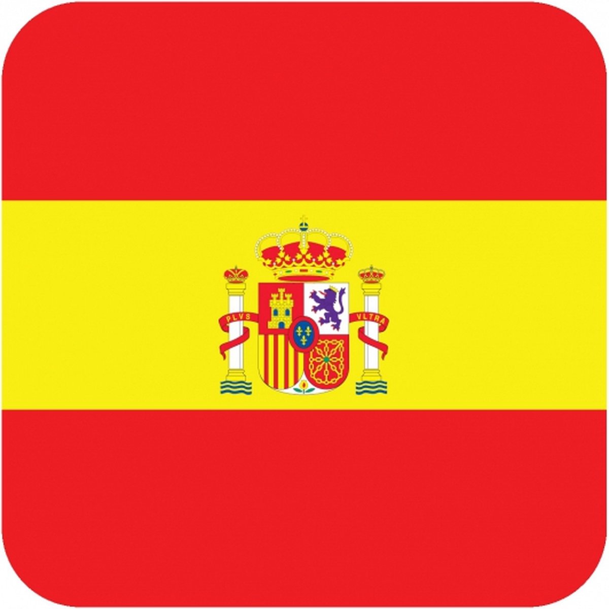 Drapeau de l'Espagne x 10, Drapeaux de Table - Aux Feux de la Fête