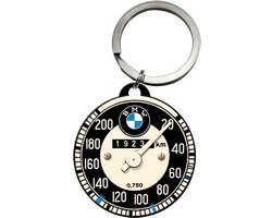 Auto Sleutelhanger BMW logo - Dia 4 cm - Metaal