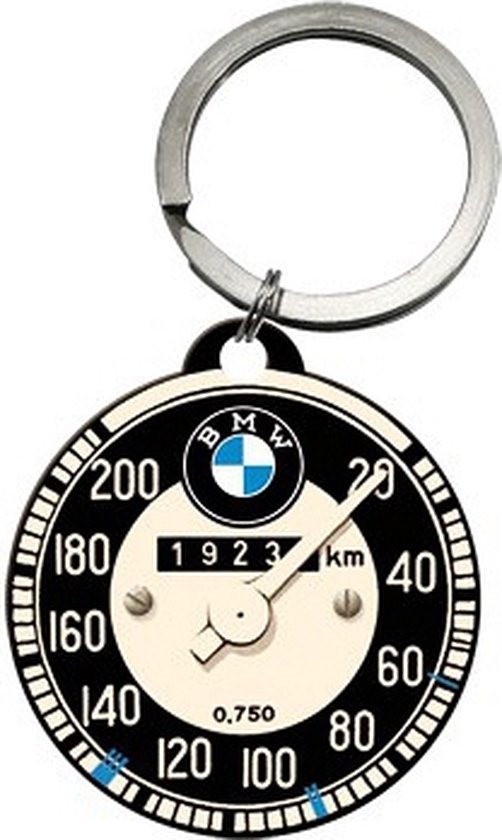 Porte-clés Art nostalgique Tachymètre BMW