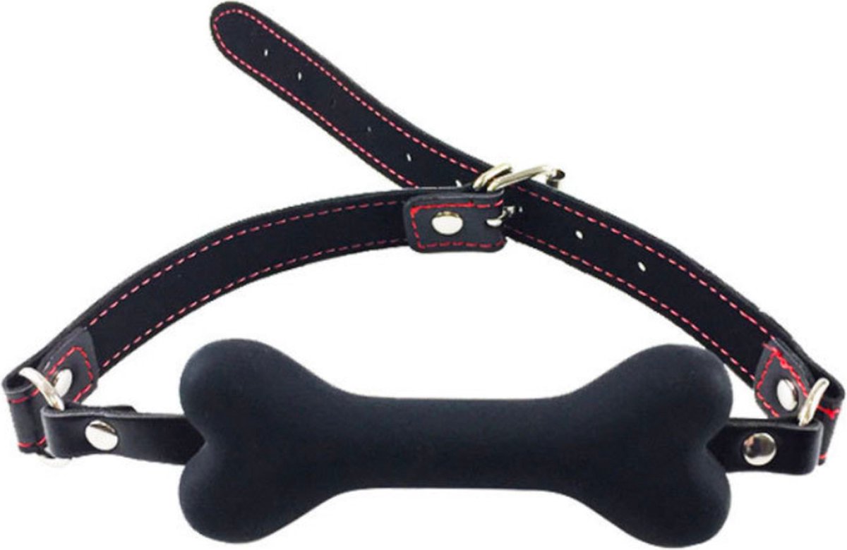 Goedkoopste Fetish Fever - Bondage - Bone Gag - Zwart
